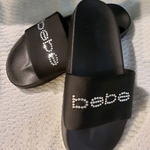 NEW BEBE SLIDES /  SANDALS